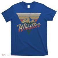 Whistler Blackcomb Mountain Illustration Vacation Souvenir Gift T-Shirt thumb 0