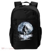 Women Bigfoot Moon Lunar Sasquatch Backpack thumb 0