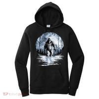 Women Bigfoot Moon Lunar Sasquatch Women's Hoodie thumb 0