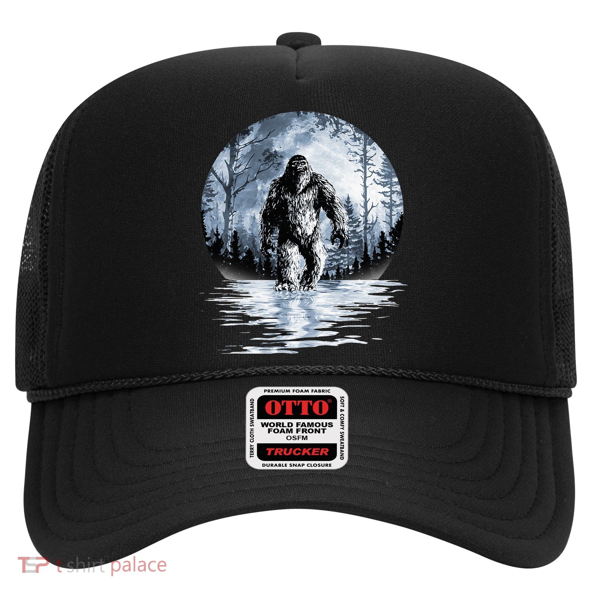 Women Bigfoot Moon Lunar Sasquatch Hat