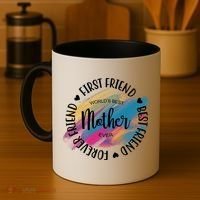 Worlds Best Mother Ever Cute Mother's Day Gift Coffee Mug thumb 4