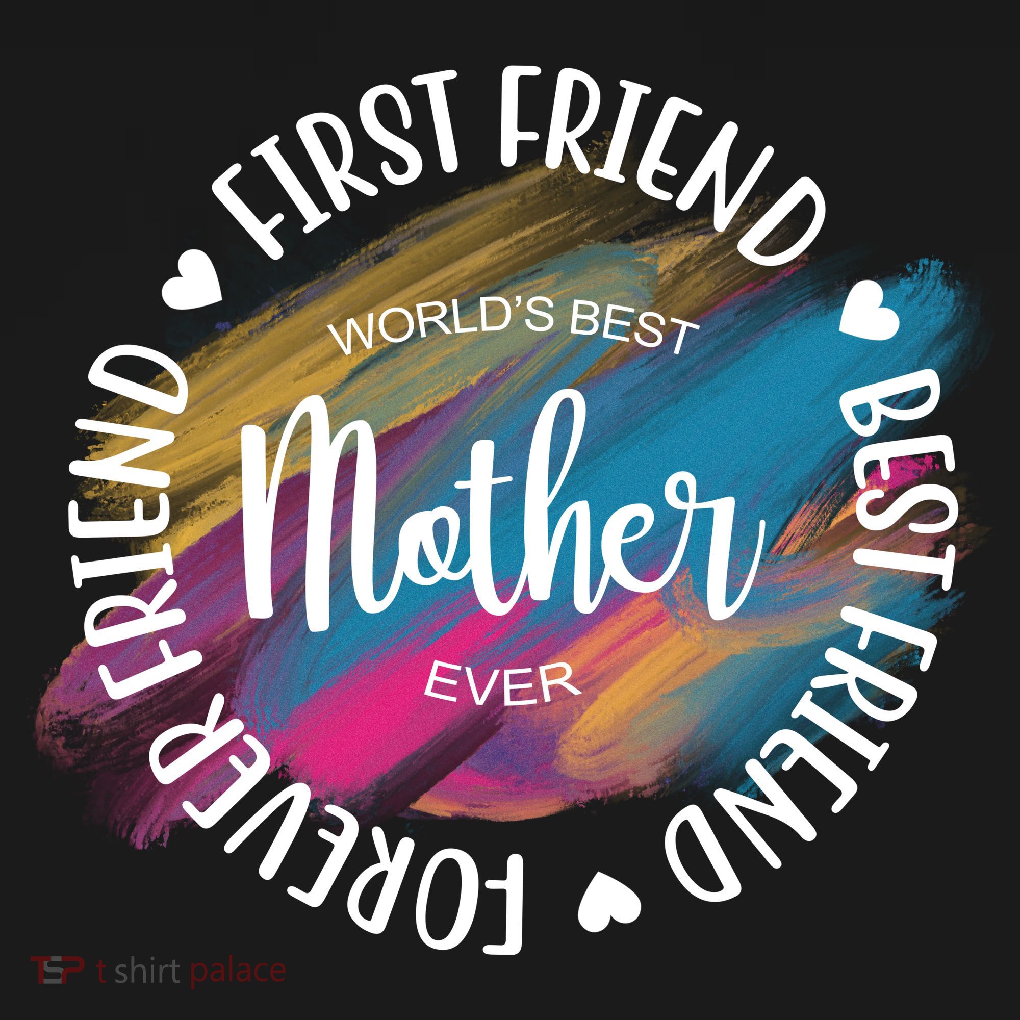 Worlds Best Mother Ever Cute Mother's Day Gift Polo