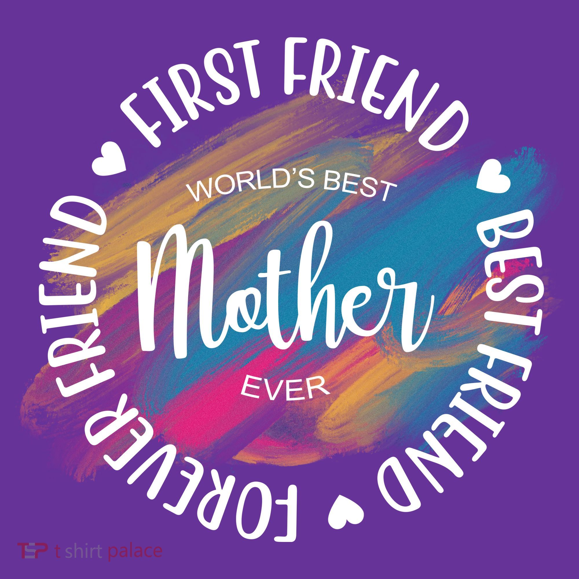 Worlds Best Mother Ever Cute Mother's Day Gift Kids Sweatshirt