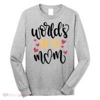 World's Best Mom Love Gift Long Sleeve Shirt thumb 0