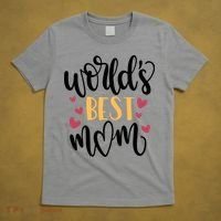 World's Best Mom Love Gift T-Shirt thumb 5