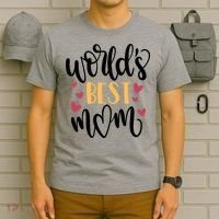 World's Best Mom Love Gift T-Shirt thumb 6