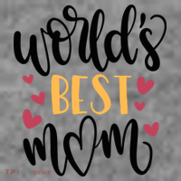 World's Best Mom Love Gift Polo thumb 2