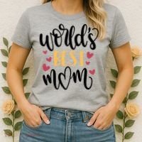 World's Best Mom Love Gift Women's T-Shirt thumb 2