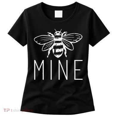 Women's BEE MINE Bumblebee Cute Retro Valentine's Day Funny Women's T-Shirt