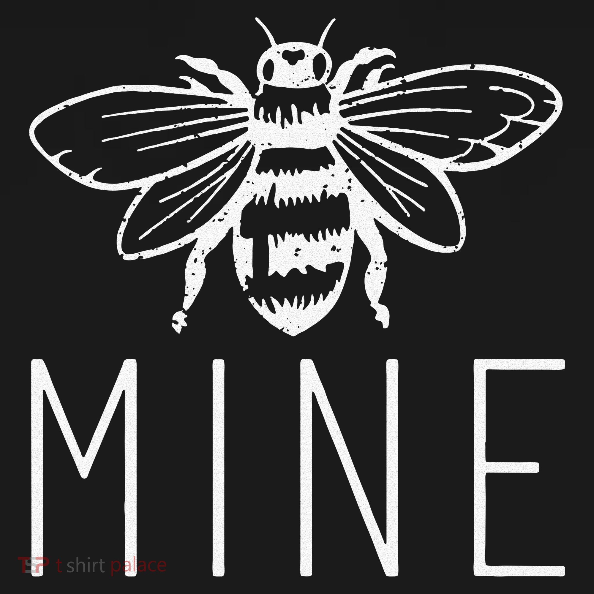 Women's BEE MINE Bumblebee Cute Retro Valentine's Day Women's Hoodie