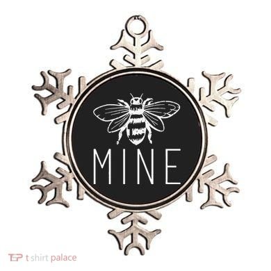 Women's BEE MINE Bumblebee Cute Retro Valentine's Day Ornament