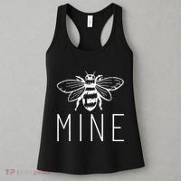 Women's BEE MINE Bumblebee Cute Retro Valentine's Day Women's Tank Top thumb 3