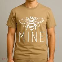 Women's BEE MINE Bumblebee Cute Retro Valentine's Day T-Shirt thumb 3