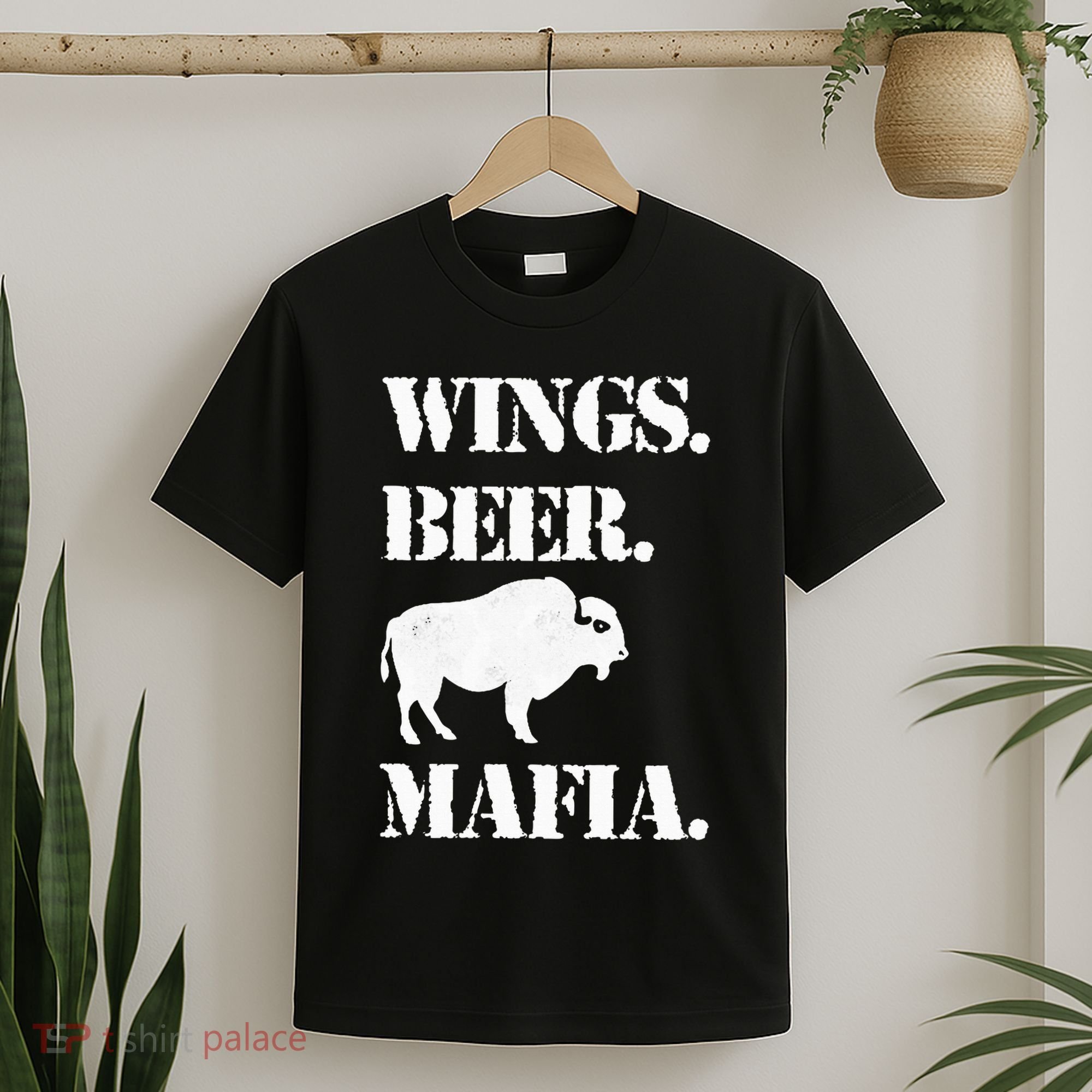 Wings Beer Mafia Buffalo Ny Buffalo Football T-Shirt