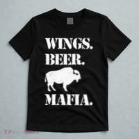 Wings Beer Mafia Buffalo Ny Buffalo Football T-Shirt thumb 5