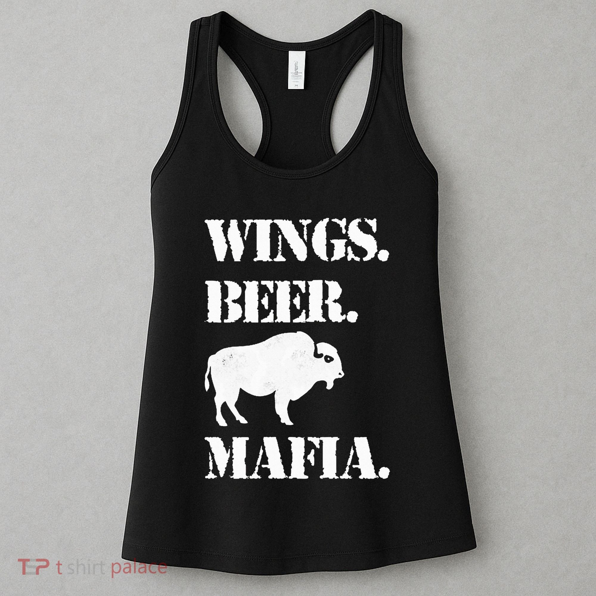 Wings Beer Mafia Buffalo Ny Buffalo Football Women's Tank Top