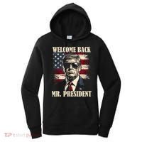 Welcome Back Mr President Donald Trump Victory Women's Hoodie thumb 0
