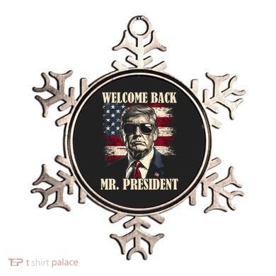 Welcome Back Mr President Donald Trump Victory Ornament
