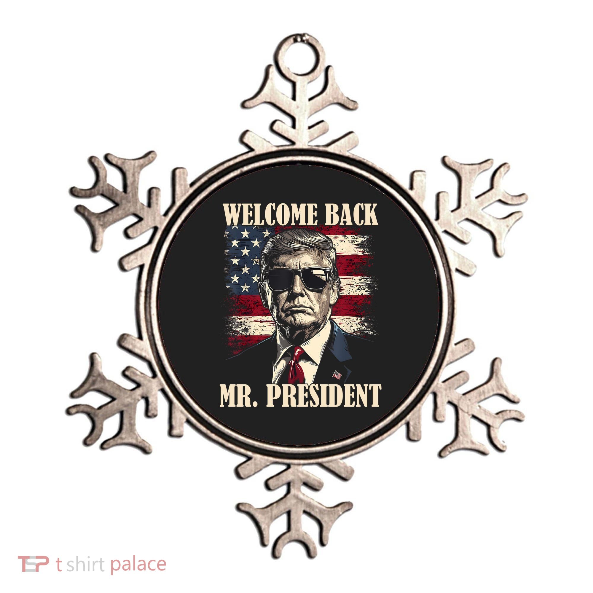 Welcome Back Mr President Donald Trump Victory Ornament