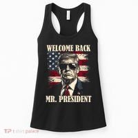 Welcome Back Mr President Donald Trump Victory Women's Tank Top thumb 0
