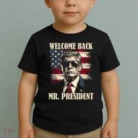 Welcome Back Mr President Donald Trump Victory Toddler T-Shirt thumb 2