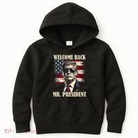 Welcome Back Mr President Donald Trump Victory Kids Hoodie thumb 0