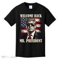 Welcome Back Mr President Donald Trump Victory Kids T-Shirt thumb 0