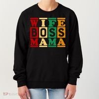 Wife Boss Mama Women's Sweatshirt thumb 0