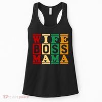 Wife Boss Mama Women's Tank Top thumb 0