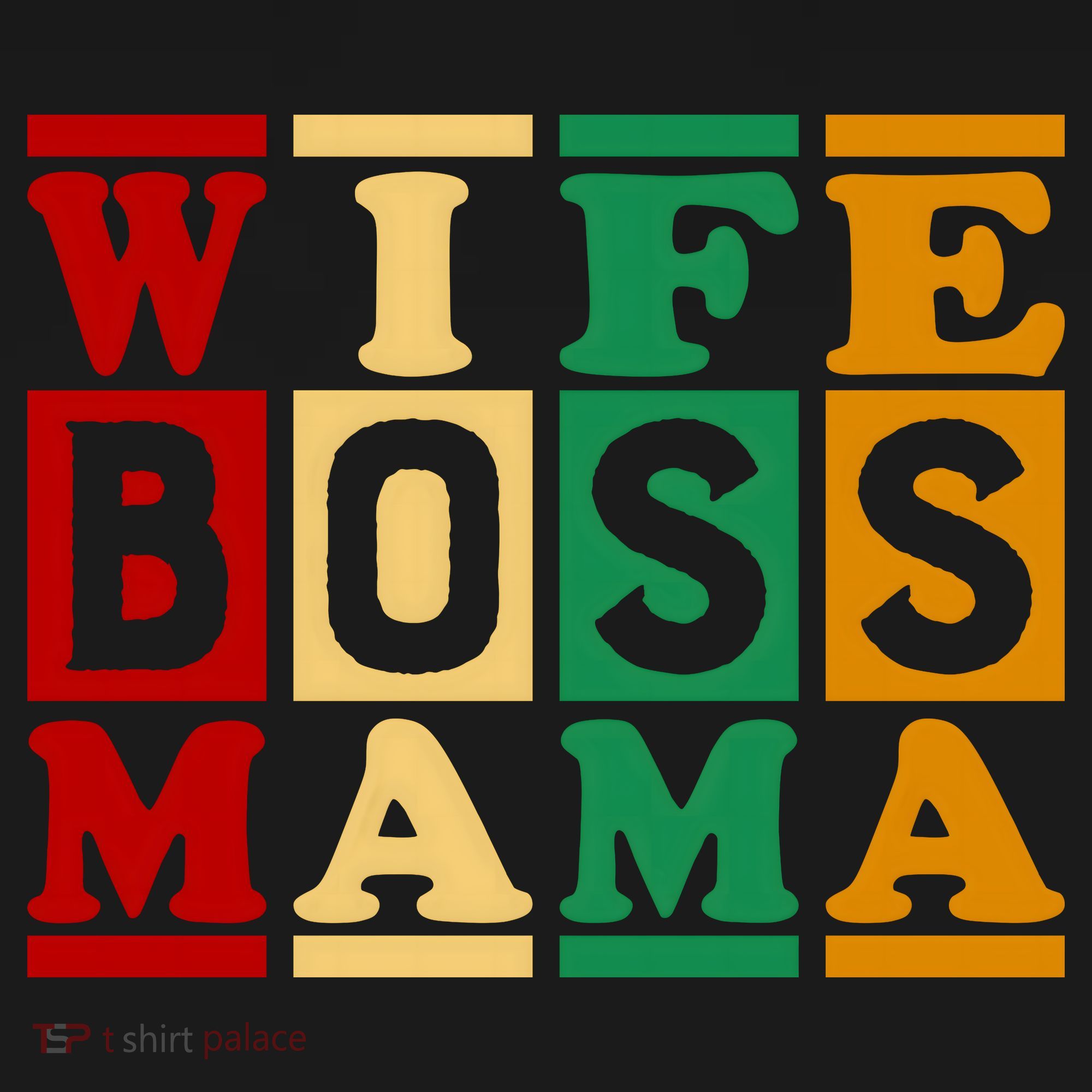 Wife Boss Mama Women's Tank Top
