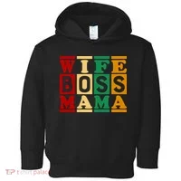 Wife Boss Mama Toddler Hoodie thumb 0