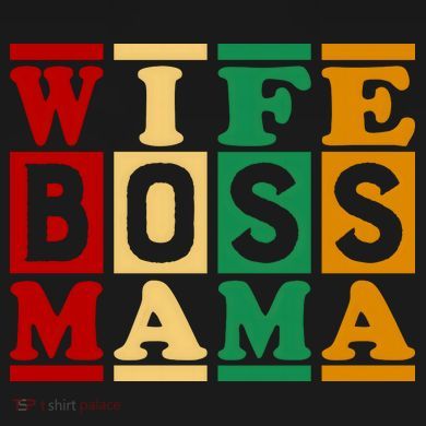 Wife Boss Mama Cropped Pullover Crew