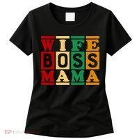 Wife Boss Mama Women's T-Shirt thumb 0