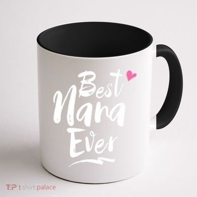 World Best Nana Ever Grandma Gift Coffee Mug back