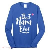 World Best Nana Ever Grandma Gift Long Sleeve Shirt thumb 0
