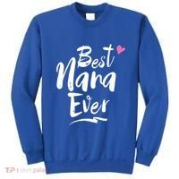 World Best Nana Ever Grandma Gift Sweatshirt thumb 0