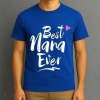 World Best Nana Ever Grandma Gift T-Shirt thumb 3
