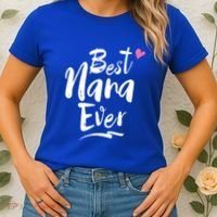 World Best Nana Ever Grandma Gift Women's T-Shirt thumb 2