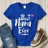 World Best Nana Ever Grandma Gift Women's T-Shirt thumb 3