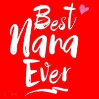 World Best Nana Ever Grandma Gift Santa Hat thumb 1