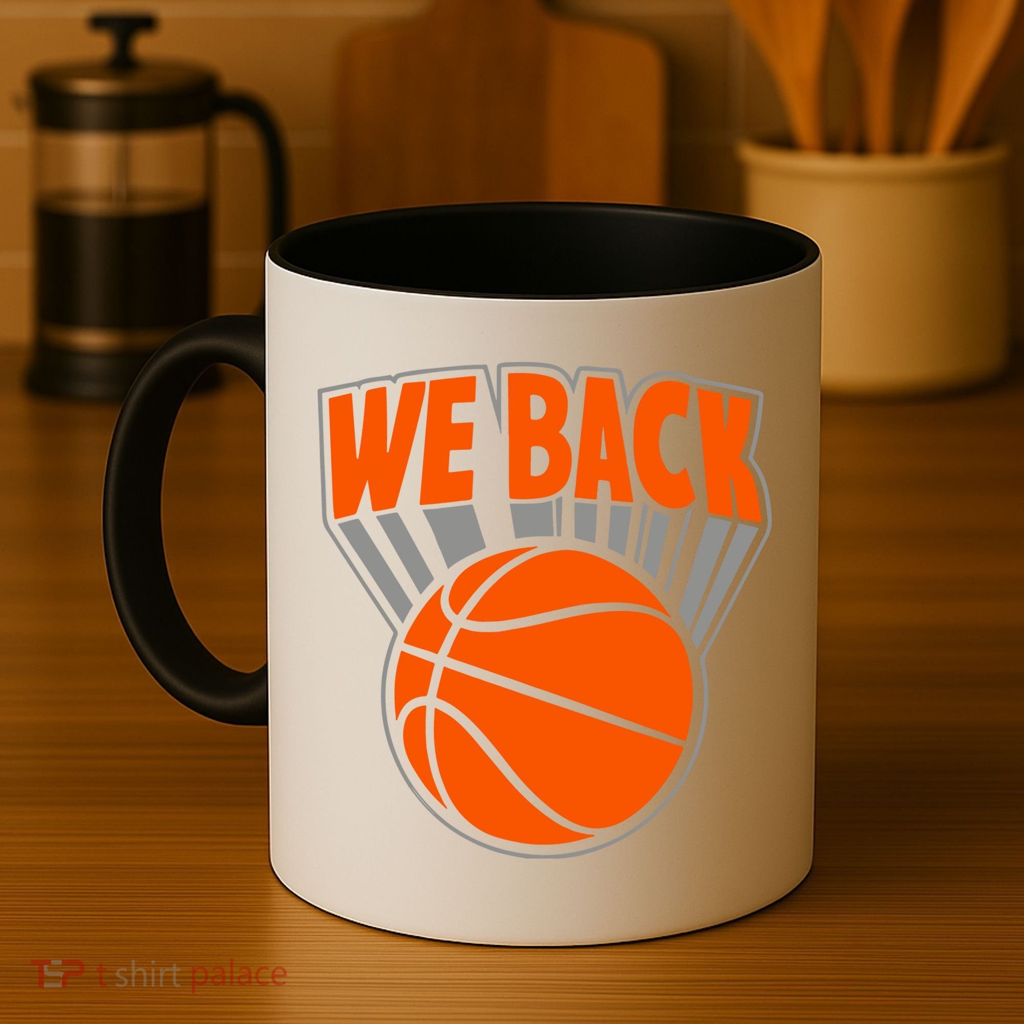 We Back New York Basketball Coffee Mug