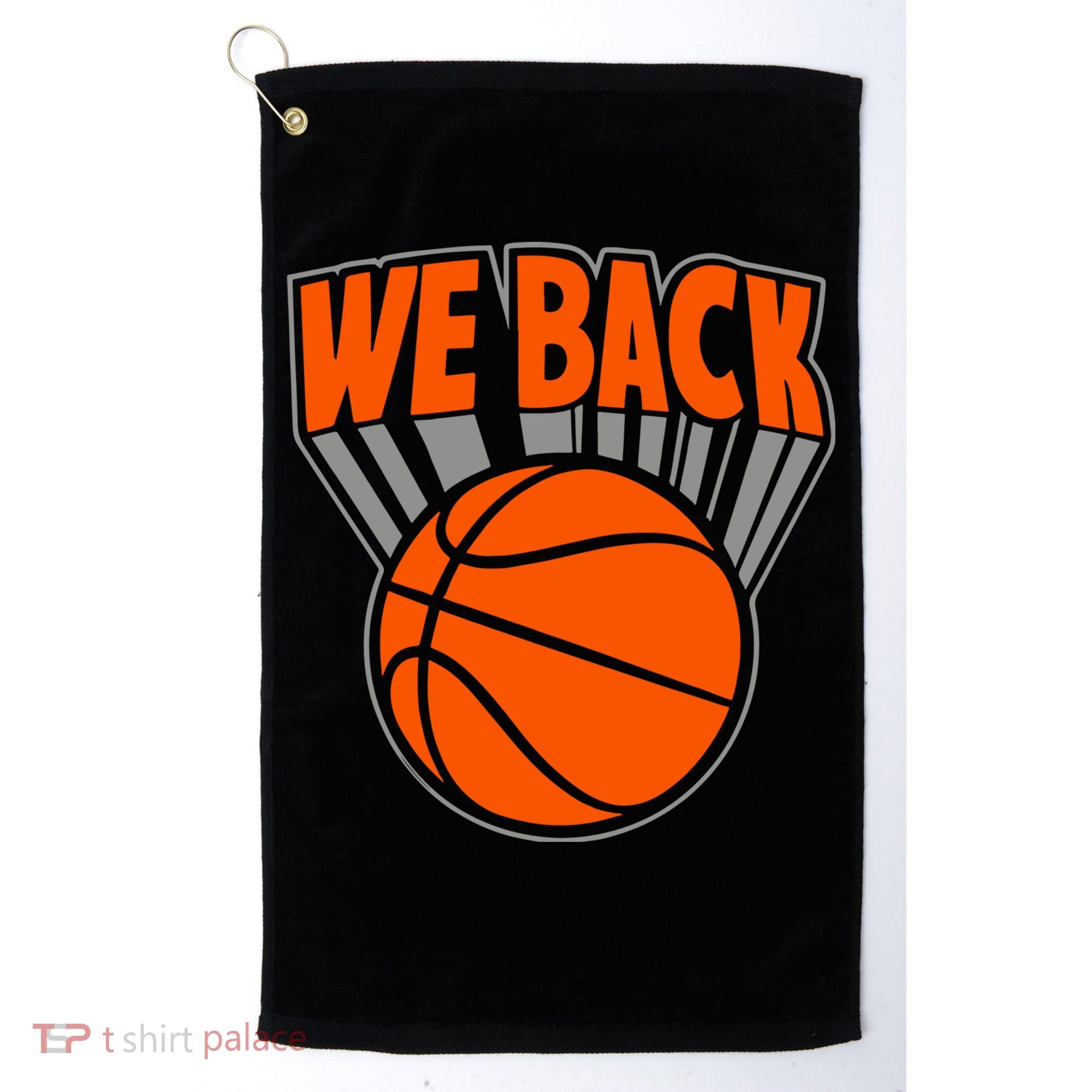 We Back New York Basketball Golf Towel