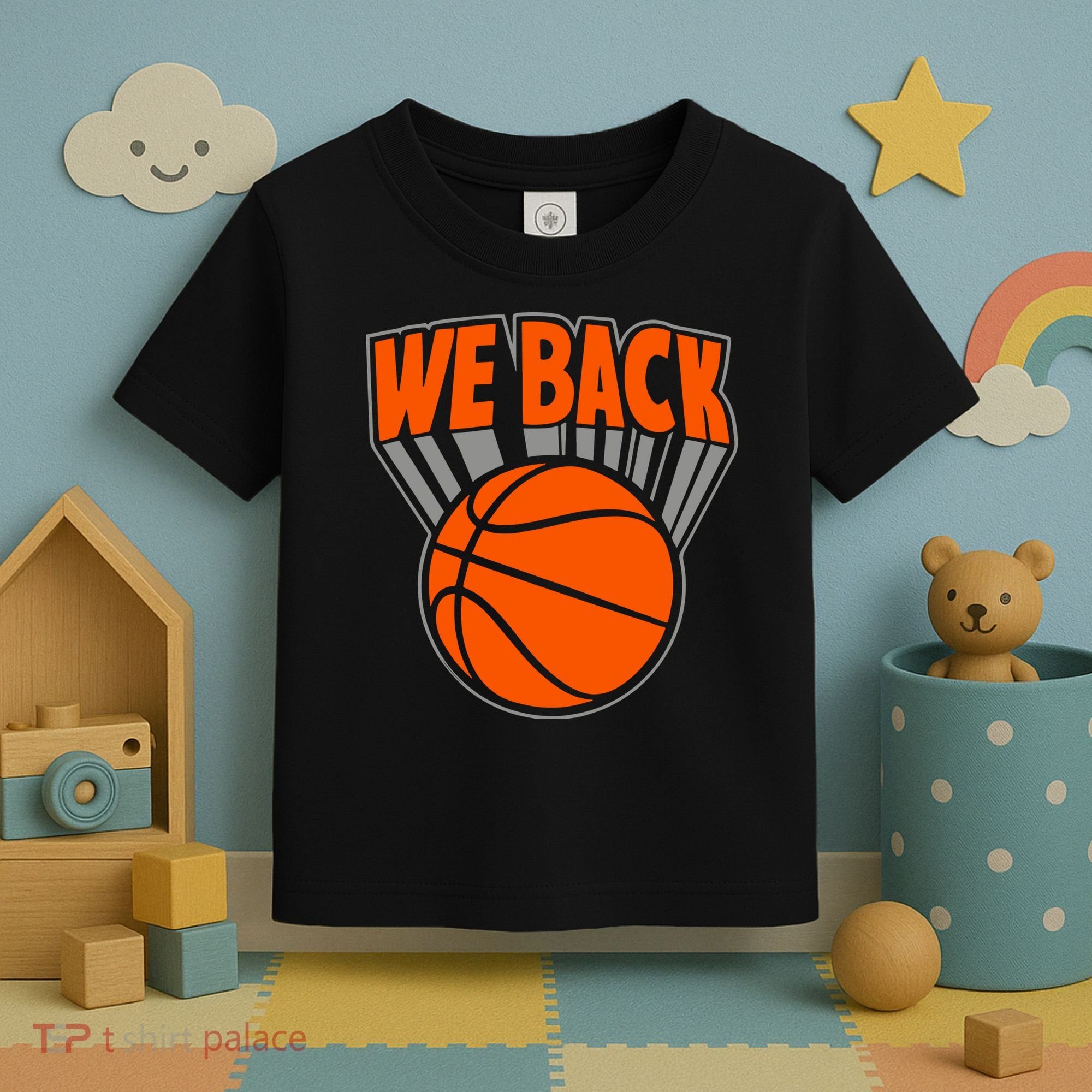 We Back New York Basketball Toddler T-Shirt