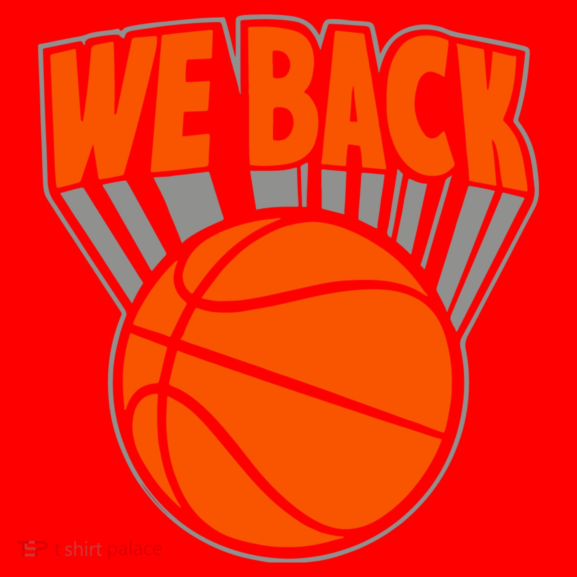 We Back New York Basketball Santa Hat