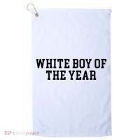 White Boy Of The Year Golf Towel thumb 0