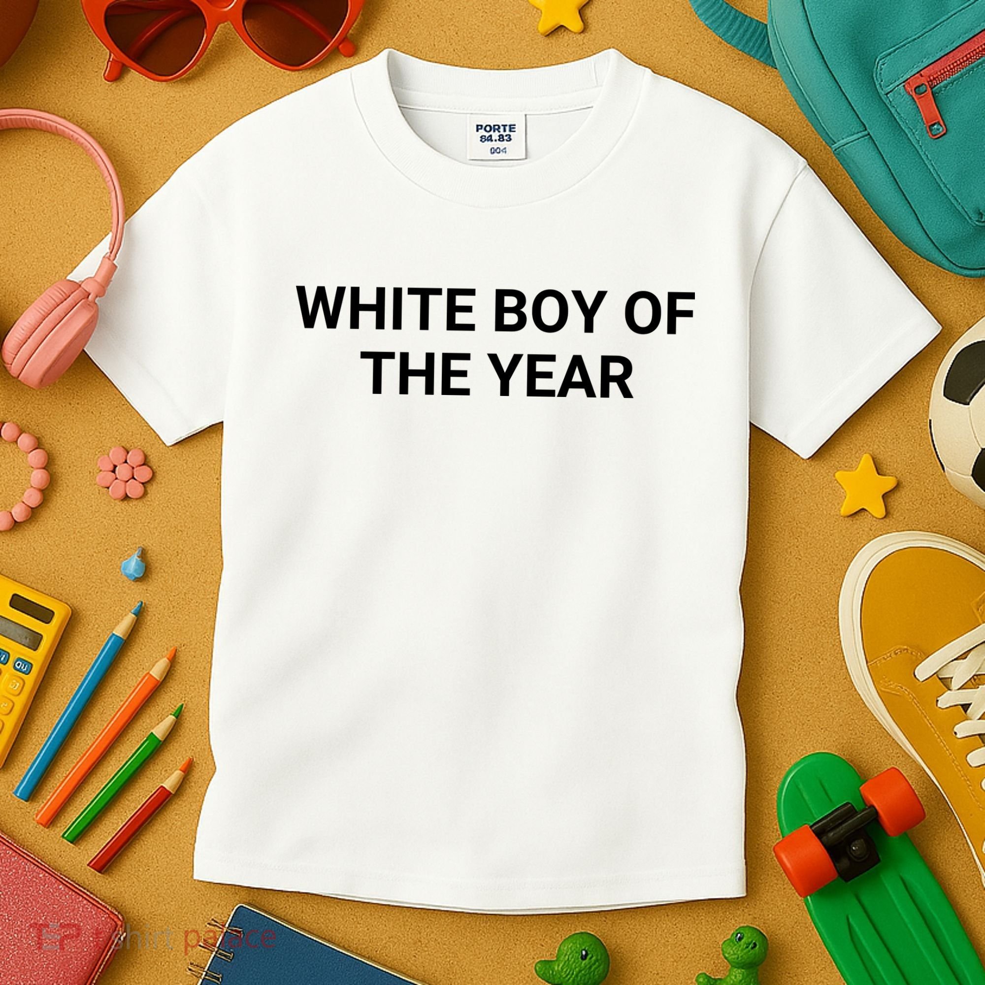 White Boy Of The Year Kids T-Shirt