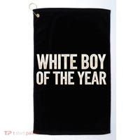 White Boy Of The Year Golf Towel thumb 0