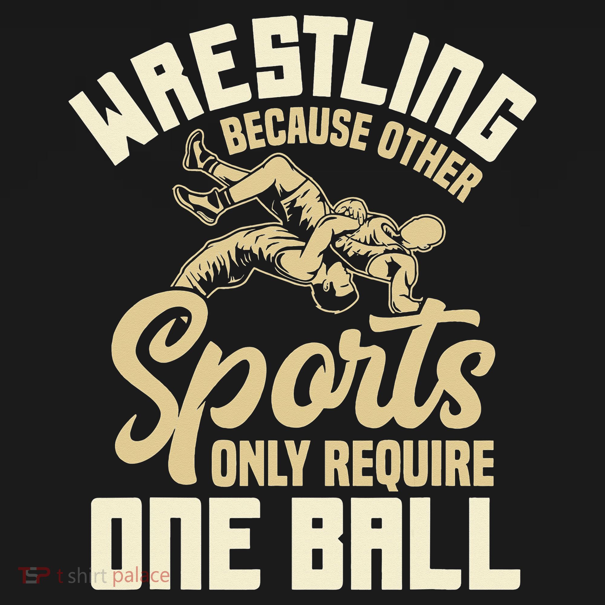 Wrestling Because Other Sports Require One Ball Wrestler  Women's Hoodie