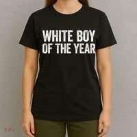 White Boy Of The Year Funny Statement T-Shirt thumb 4