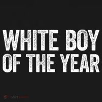 White Boy Of The Year Funny Statement Coaster thumb 2
